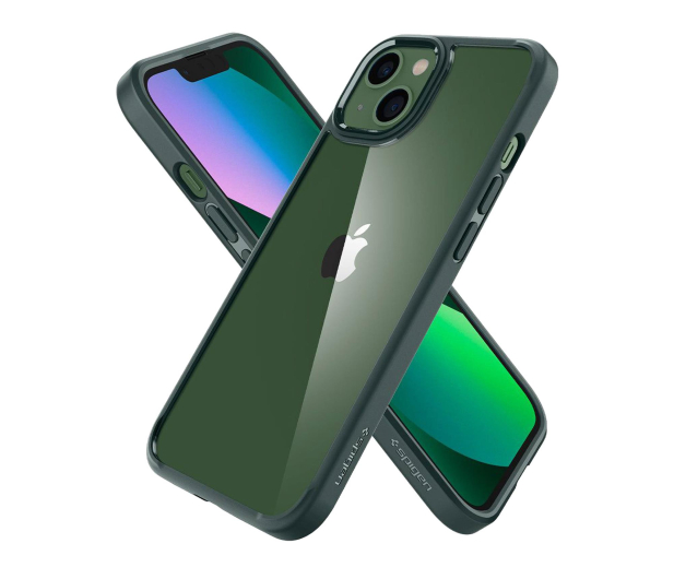 Spigen Ultra Hybrid do Iphone 13 Midnight Green - 1346697 - zdjęcie 5